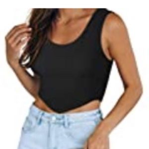 BRAND NEW Adreamly women’s ribbed corset tank top